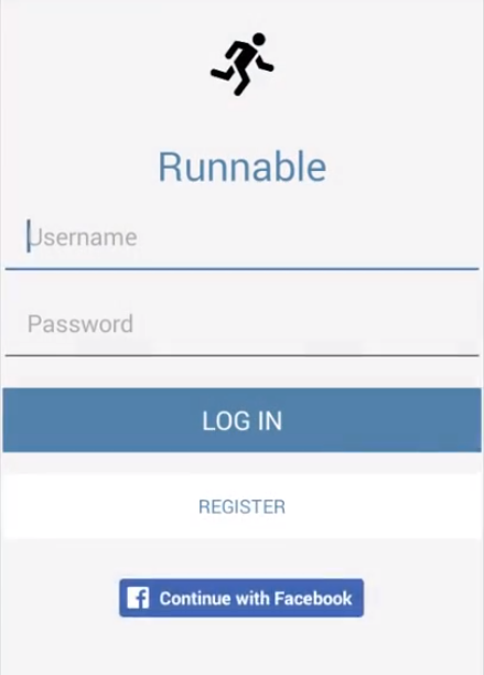 Runnable login ui
